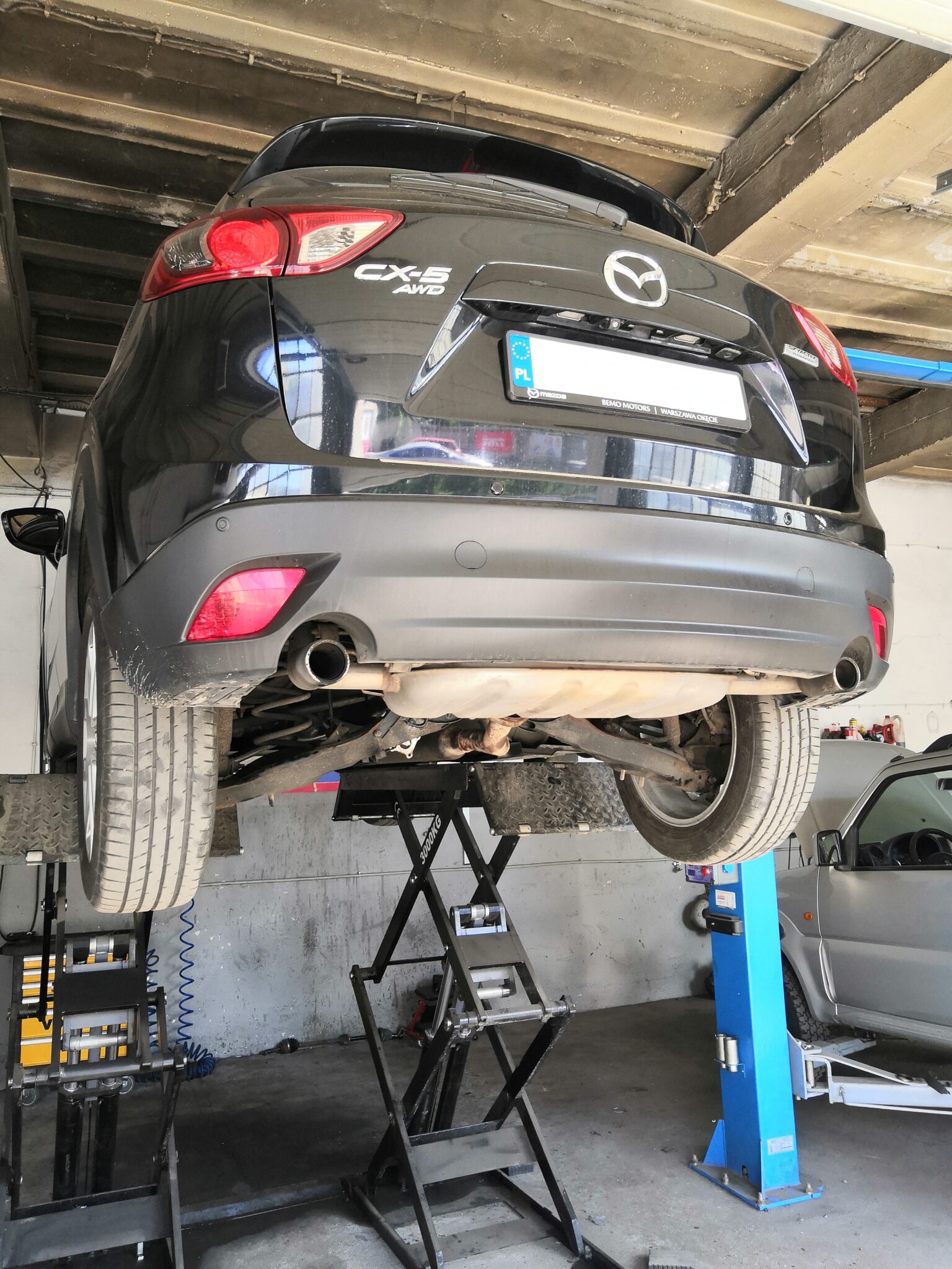 Mazda CX5 hałas w dyferencjale (tylnym moście) Japan
